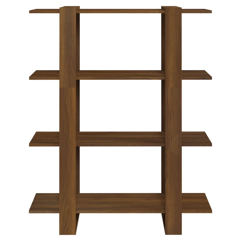 Book Cabinet/Room Divider Brown Oak 100x30x123.5 cm Payday Deals