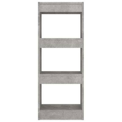 Book Cabinet/Room Divider Concrete Grey 40x30x103 cm Engineered Wood Payday Deals