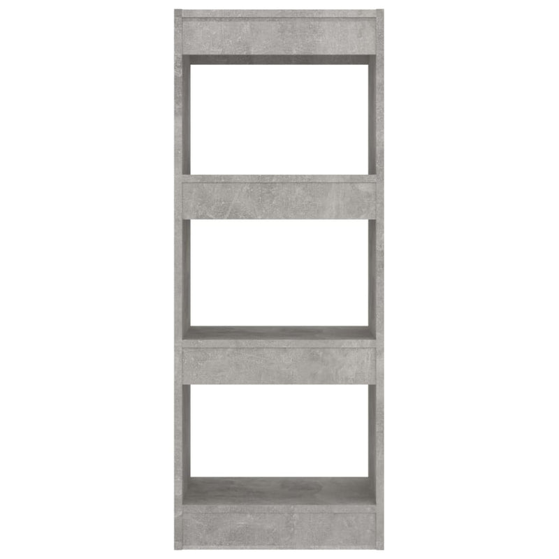 Book Cabinet/Room Divider Concrete Grey 40x30x103 cm Engineered Wood Payday Deals