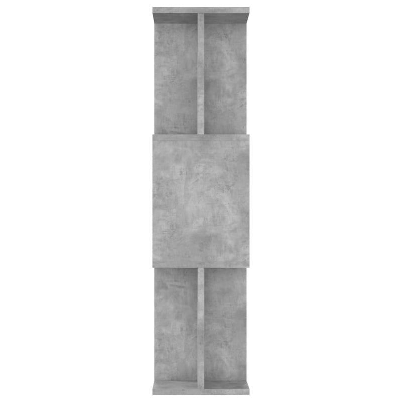 Book Cabinet/Room Divider Concrete Grey 80x24x96 cm Engineered Wood Payday Deals