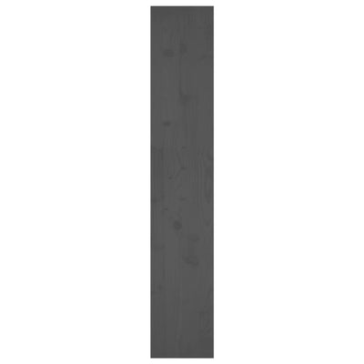 Book Cabinet/Room Divider Grey 80x30x167.4 cm Solid Wood Pine Payday Deals