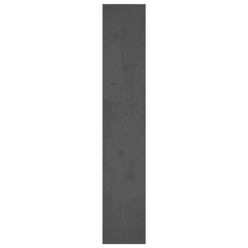Book Cabinet/Room Divider Grey 80x30x167.4 cm Solid Wood Pine Payday Deals