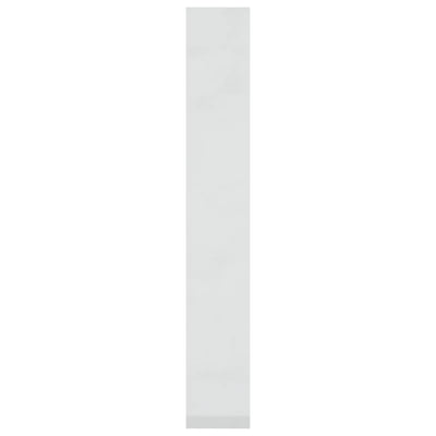 Book Cabinet/Room Divider High Gloss White 60x30x198 cm Payday Deals