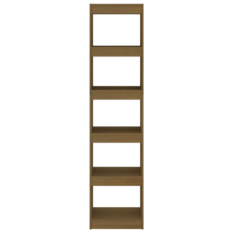 Book Cabinet/Room Divider Honey Brown 40x30x167.5 cm Solid Pinewood Payday Deals