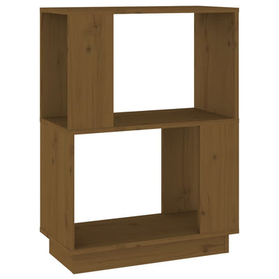 Book Cabinet/Room Divider Honey Brown 51x25x70 cm Solid Wood Pine Payday Deals