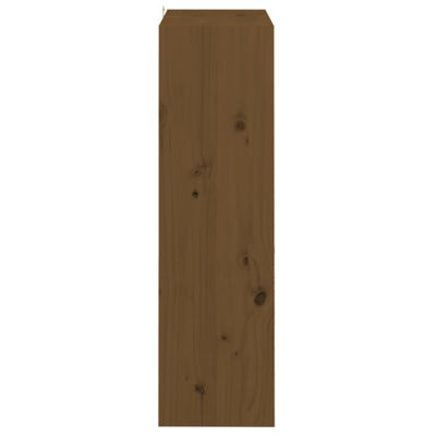 Book Cabinet/Room Divider Honey Brown 60x30x103.5 cm Wood Pine Payday Deals