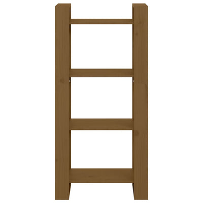 Book Cabinet/Room Divider Honey Brown 60x35x125 cm Solid Wood Payday Deals