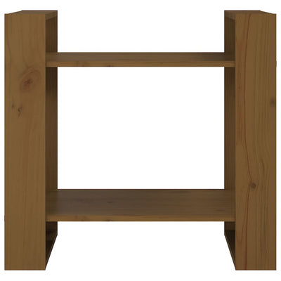 Book Cabinet/Room Divider Honey Brown 60x35x57 cm Solid Wood Payday Deals