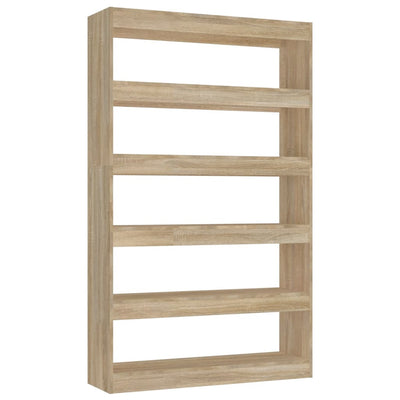 Book Cabinet/Room Divider Sonoma Oak 100x30x166 cm Payday Deals