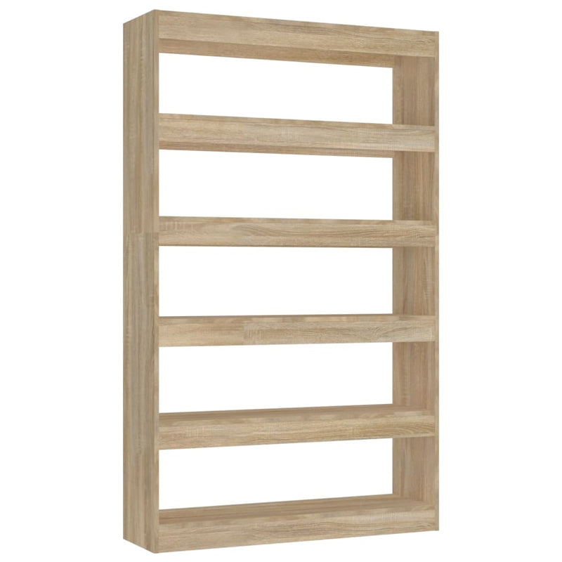 Book Cabinet/Room Divider Sonoma Oak 100x30x166 cm Payday Deals