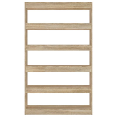 Book Cabinet/Room Divider Sonoma Oak 100x30x166 cm Payday Deals