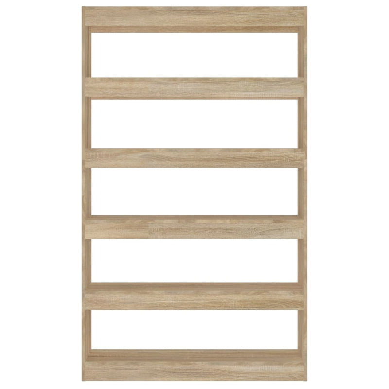 Book Cabinet/Room Divider Sonoma Oak 100x30x166 cm Payday Deals