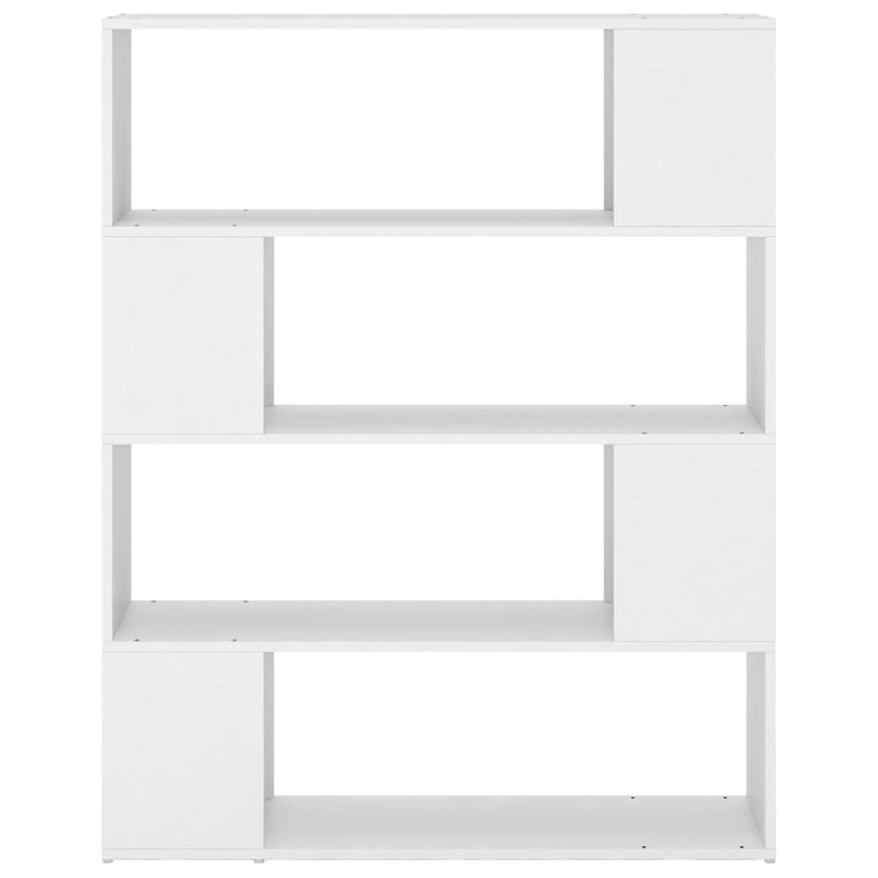 Book Cabinet Room Divider White 100x24x124 cm Payday Deals