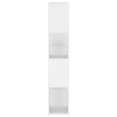 Book Cabinet Room Divider White 100x24x124 cm Payday Deals