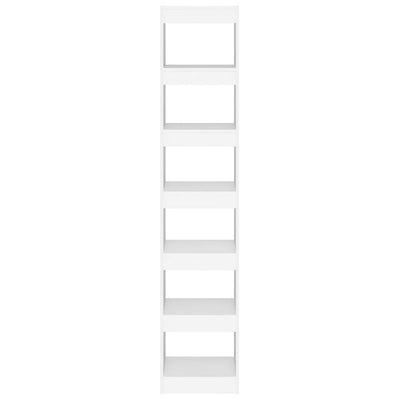 Book Cabinet/Room Divider White 40x30x198 cm Payday Deals