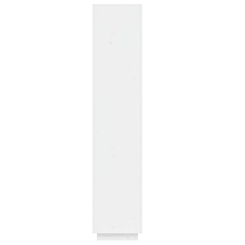 Book Cabinet/Room Divider White 40x35x167 cm Solid Wood Pine Payday Deals