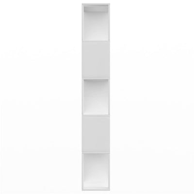 Book Cabinet/Room Divider White 80x24x159 cm Engineered Wood Payday Deals