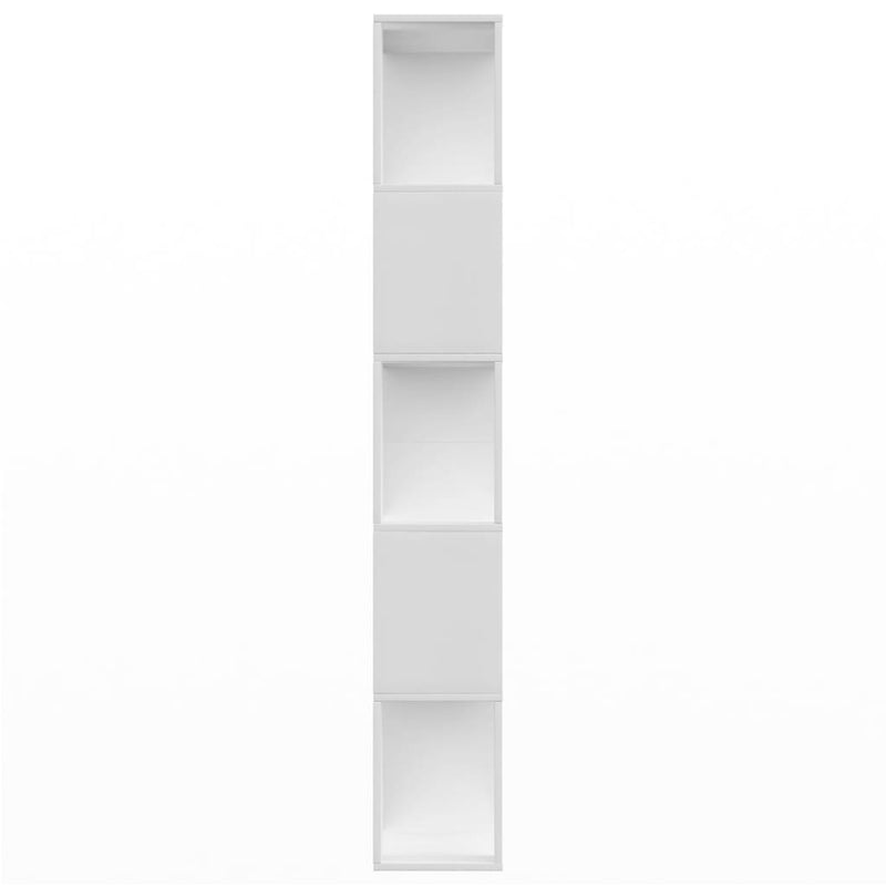 Book Cabinet/Room Divider White 80x24x159 cm Engineered Wood Payday Deals
