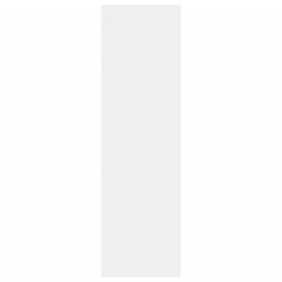 Book Cabinet/Room Divider White 80x30x103 cm Engineered wood Payday Deals