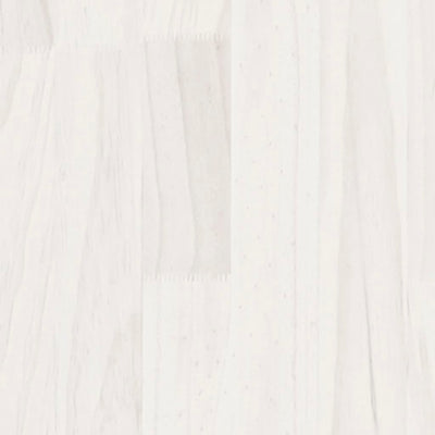 Book Cabinet/Room Divider White 80x35x135 cm Solid Pinewood Payday Deals