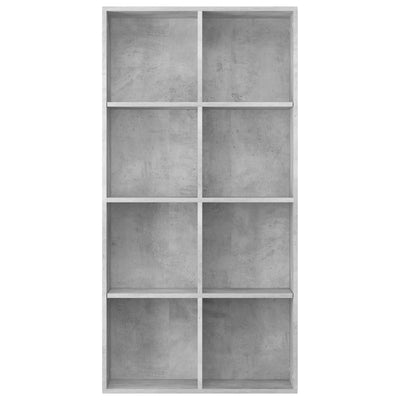 Book Cabinet/Sideboard Concrete Grey 66x30x130 cm Engineered Wood Payday Deals