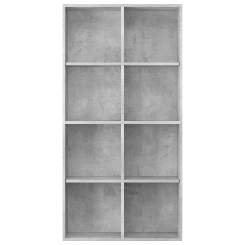 Book Cabinet/Sideboard Concrete Grey 66x30x130 cm Engineered Wood Payday Deals