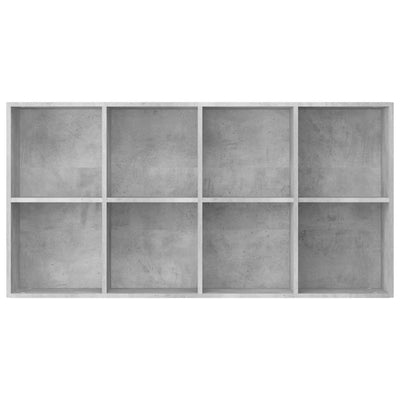 Book Cabinet/Sideboard Concrete Grey 66x30x130 cm Engineered Wood Payday Deals