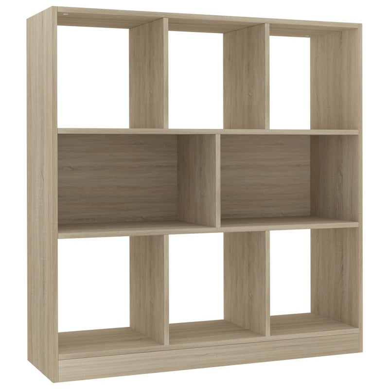 Book Cabinet Sonoma Oak 97.5x29.5x100 cm Engineered Wood Payday Deals