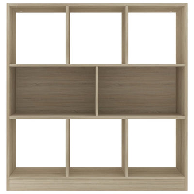Book Cabinet Sonoma Oak 97.5x29.5x100 cm Engineered Wood Payday Deals