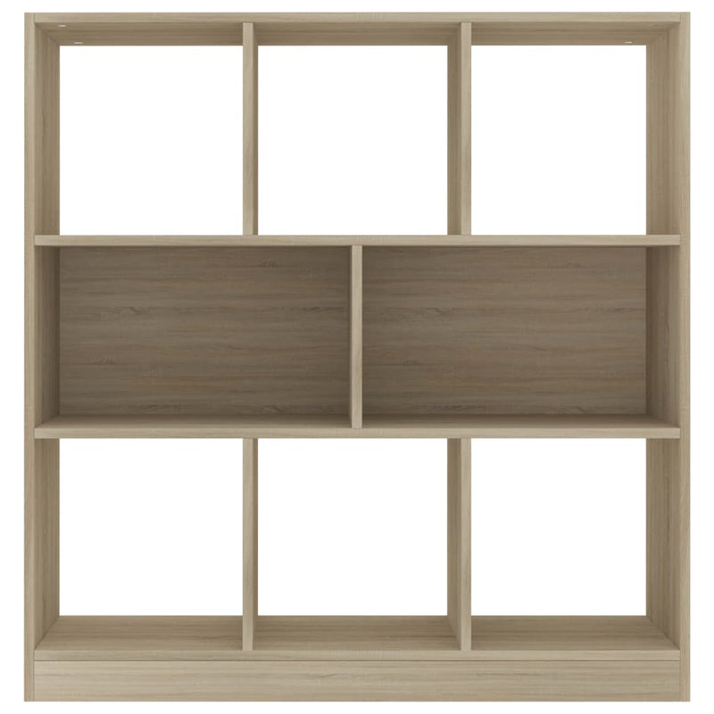 Book Cabinet Sonoma Oak 97.5x29.5x100 cm Engineered Wood Payday Deals
