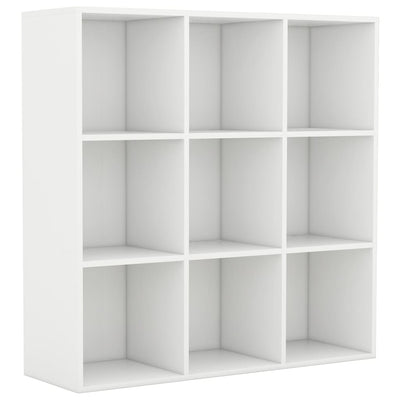 Book Cabinet White 98x29x97.5 cm Engineered Wood Payday Deals