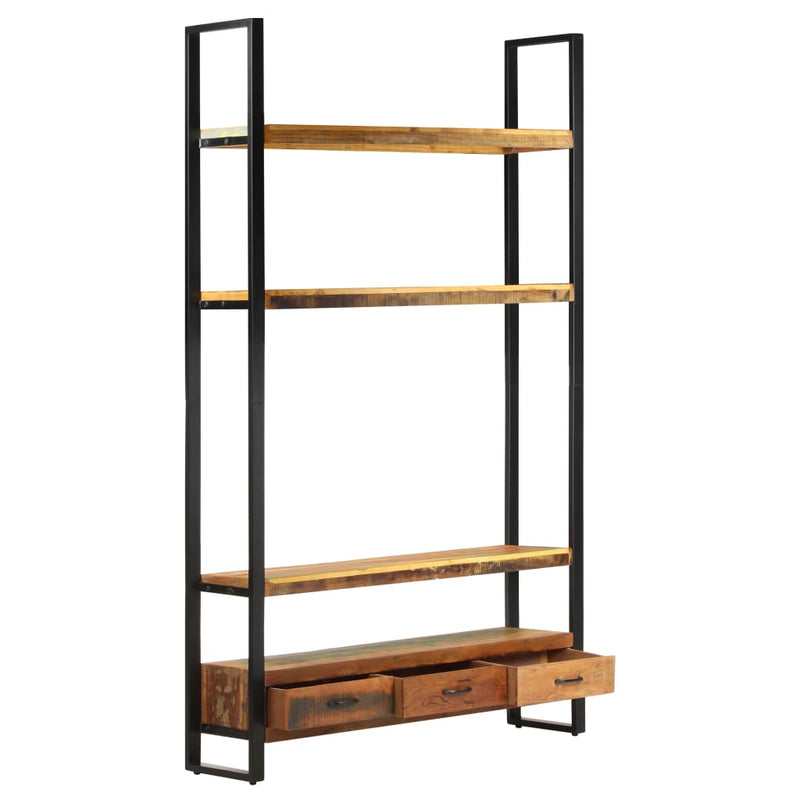 Bookshelf 118x30x200 cm Solid Reclaimed Wood Payday Deals