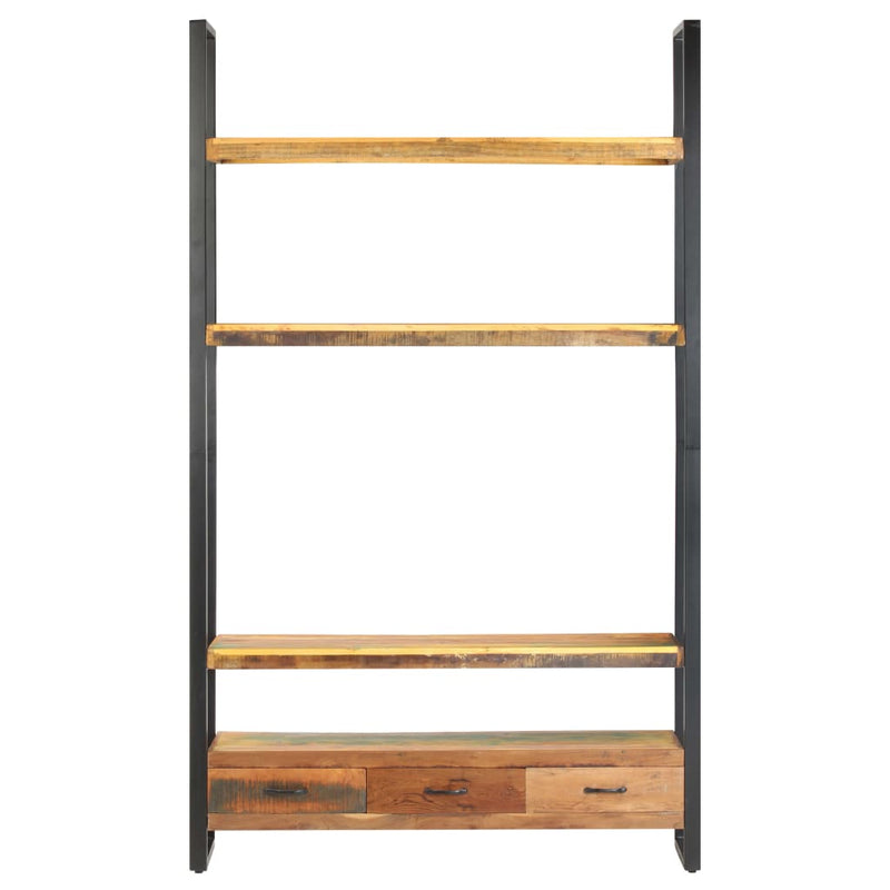 Bookshelf 118x30x200 cm Solid Reclaimed Wood Payday Deals