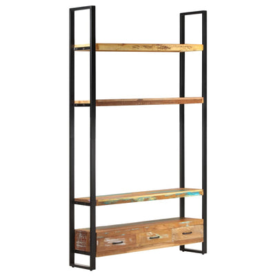 Bookshelf 118x30x200 cm Solid Reclaimed Wood Payday Deals