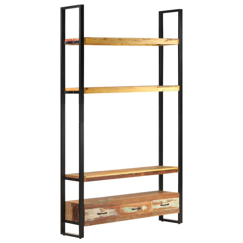 Bookshelf 118x30x200 cm Solid Reclaimed Wood Payday Deals