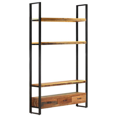 Bookshelf 118x30x200 cm Solid Reclaimed Wood Payday Deals