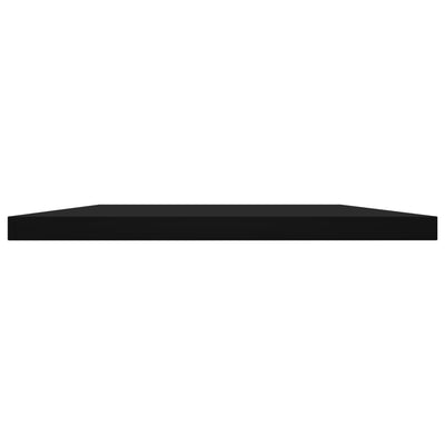 Bookshelf Boards 4 pcs Black 100x30x1.5 cm Engineered Wood Payday Deals