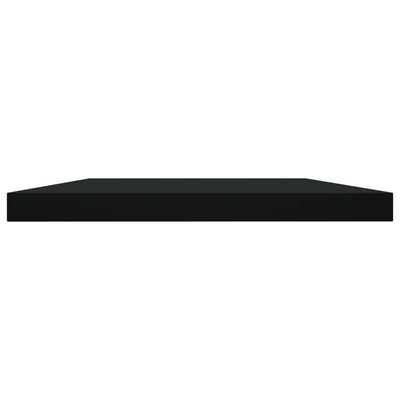 Bookshelf Boards 4 pcs Black 40x20x1.5 cm Engineered Wood Payday Deals