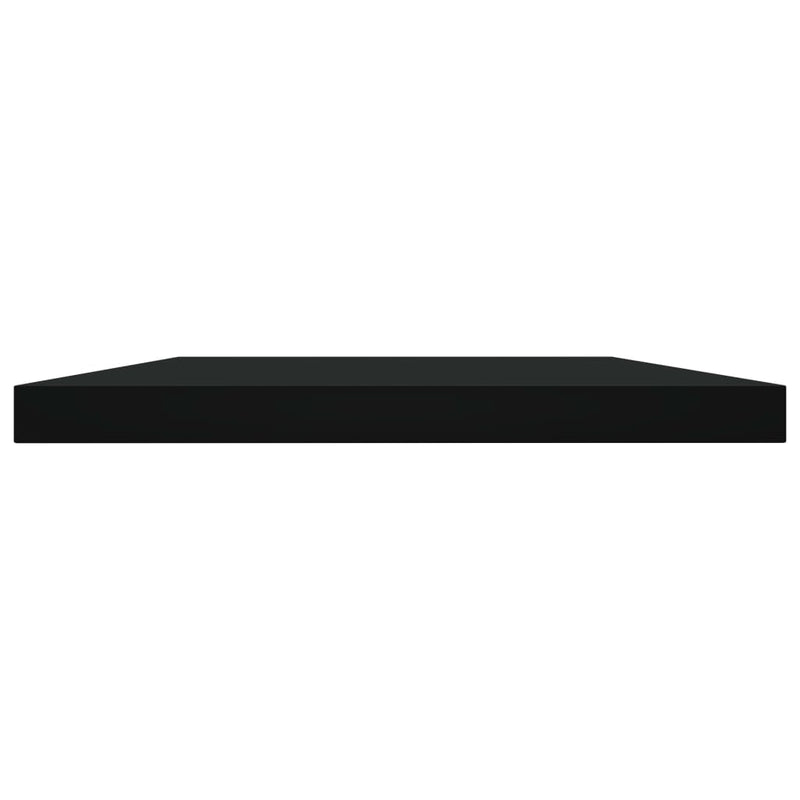 Bookshelf Boards 4 pcs Black 40x20x1.5 cm Engineered Wood Payday Deals