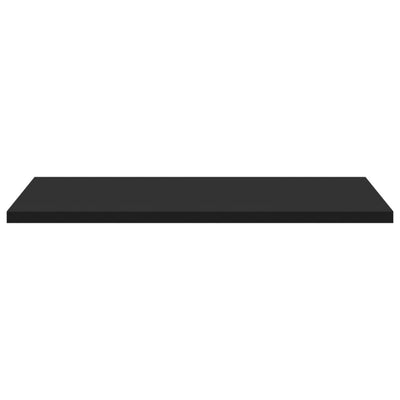 Bookshelf Boards 4 pcs Black 40x50x1.5 cm Engineered Wood Payday Deals