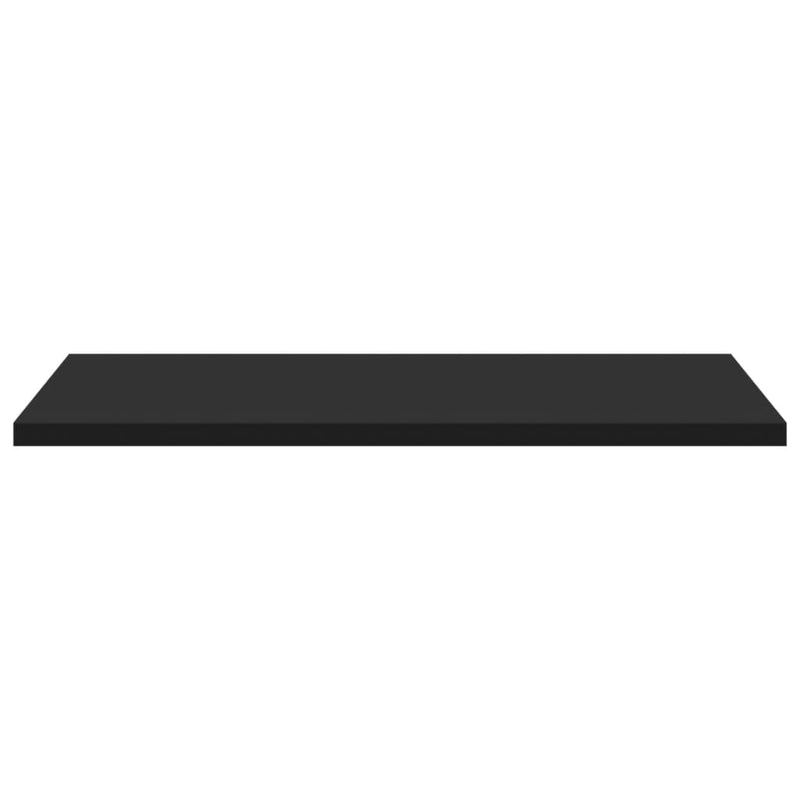 Bookshelf Boards 4 pcs Black 40x50x1.5 cm Engineered Wood Payday Deals
