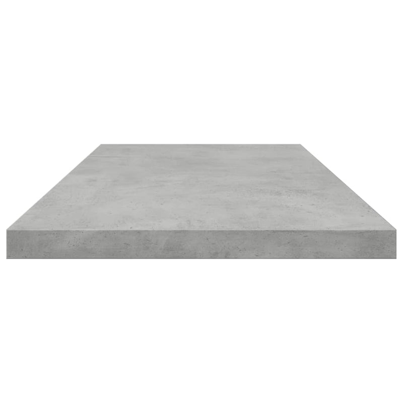 Bookshelf Boards 4 pcs Concrete Grey 80x20x1.5 cm Chipboard Payday Deals