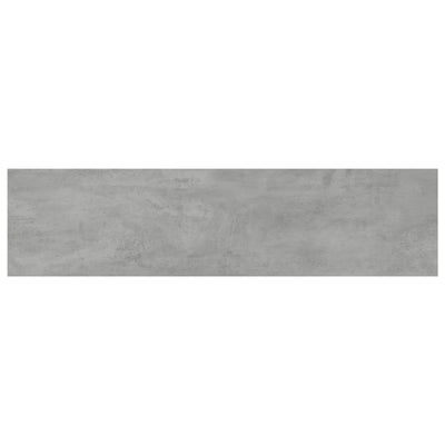 Bookshelf Boards 4 pcs Concrete Grey 80x20x1.5 cm Chipboard Payday Deals