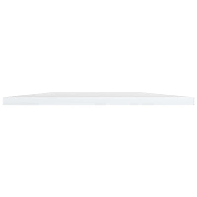 Bookshelf Boards 4 pcs High Gloss White 100x30x1.5 cm Engineered Wood Payday Deals