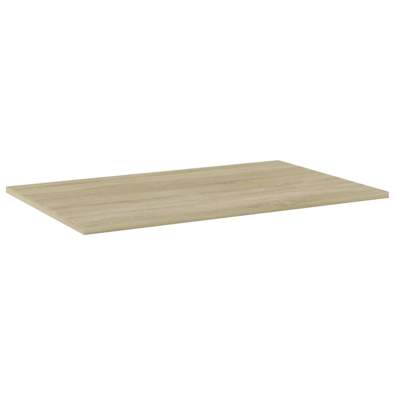 Bookshelf Boards 4 pcs Sonoma Oak 80x50x1.5 cm Engineered Wood Payday Deals