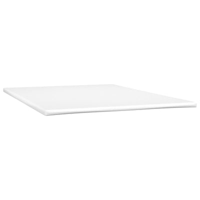 Box Spring Bed with Mattress Black 137x190 cm Faux Leather Payday Deals