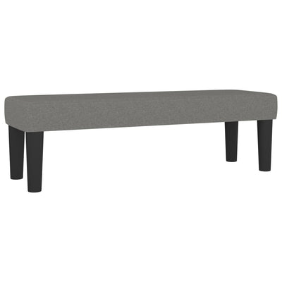 Box Spring Bed with Mattress Dark Grey 137x187 cm Double Size Fabric Payday Deals