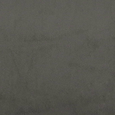 Box Spring Bed with Mattress Dark Grey 137x187 cm Double Size Velvet Payday Deals