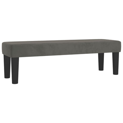 Box Spring Bed with Mattress Dark Grey 153x203 cm Queen Size Velvet Payday Deals