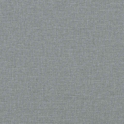 Box Spring Bed with Mattress Dark Grey King Single Fabric Payday Deals